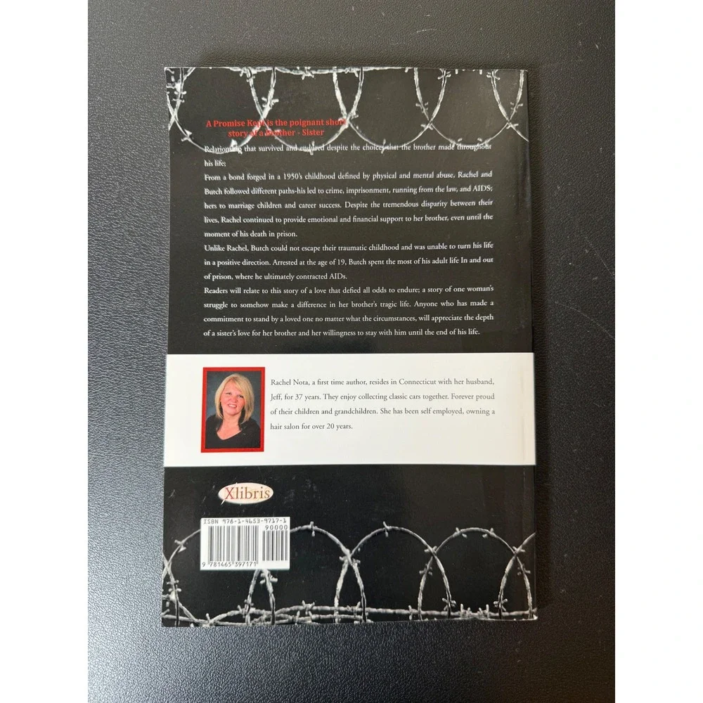 A Promise Kept Rachel L Nota‎ Paperback Memoir True Story 9781465397171 2011